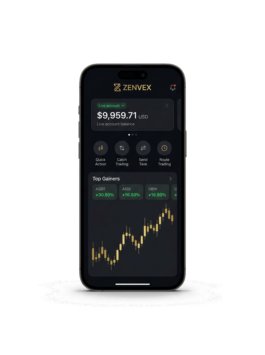 Zenvex Mobile Trading App